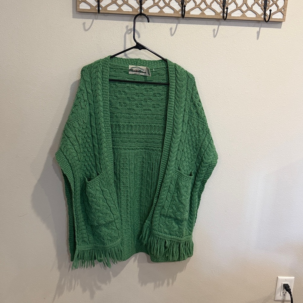 Aran Crafts Merino Wool Shawl